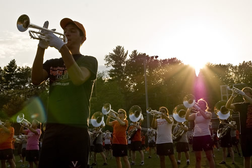 Cavalier Marching Band - Open Rehearsal photo by RLB