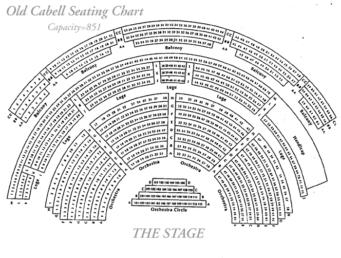 The Jefferson Charlottesville Seating Chart