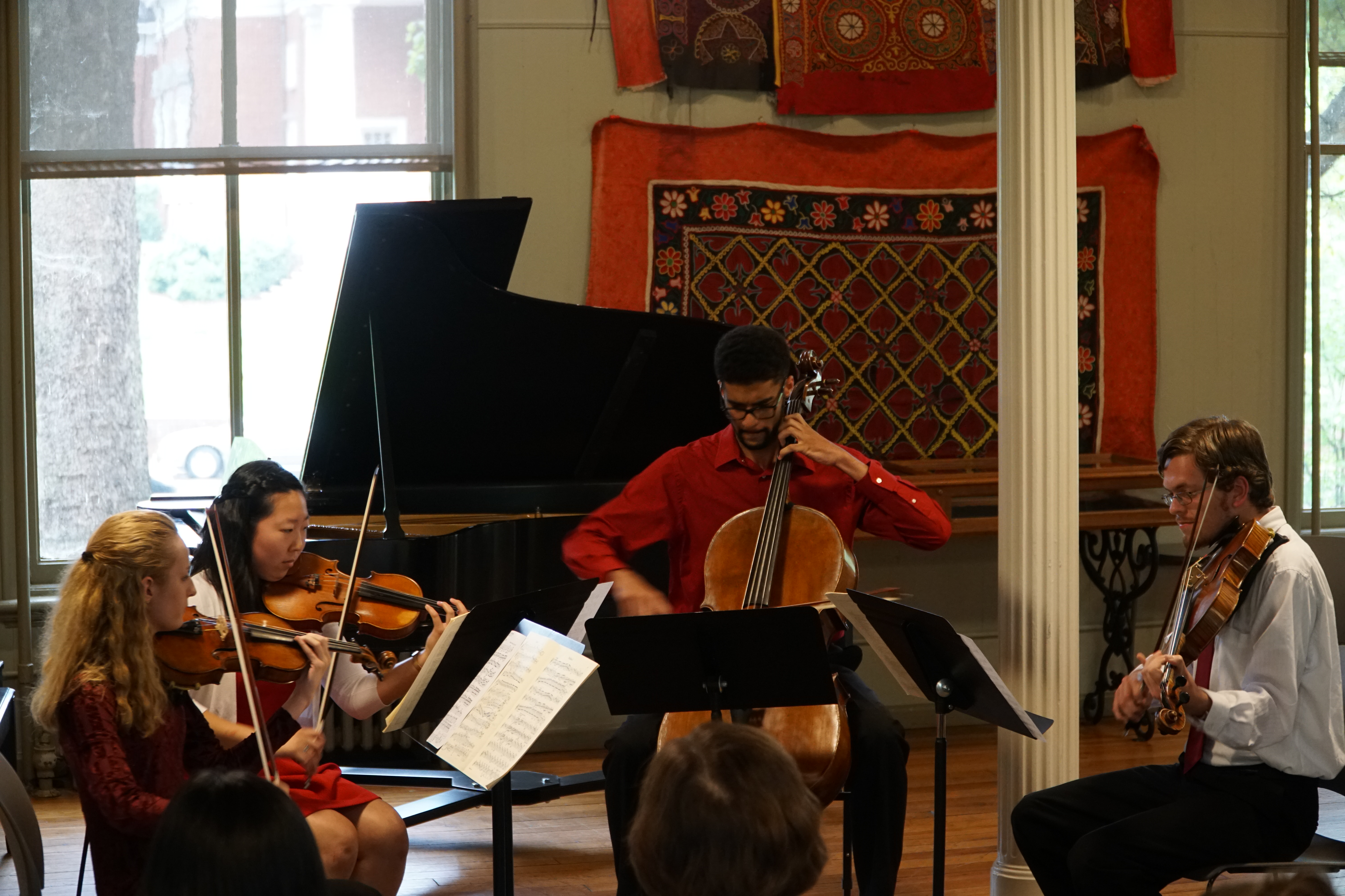 UVA Student Chamber Musicians in Brooks Hall