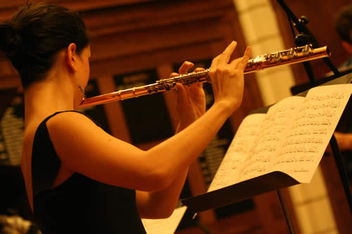 Flutes in Garrett Hall