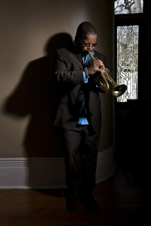 Terence Blanchard with trumpet