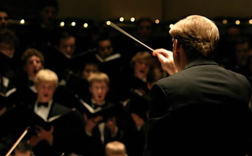 University Singers, Michael Slon conducting