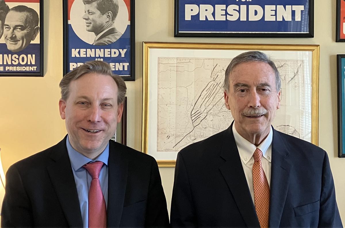Michael Slon and Larry Sabato