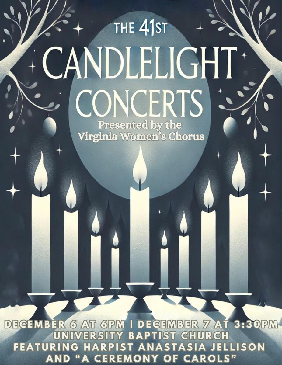 Virginia Women’s Chorus 41st Candlelight Concerts