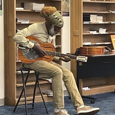 Making Noise in the Library: Corey Harris