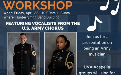 Vocal Workshop with U.S. Army Chorus Vocalists