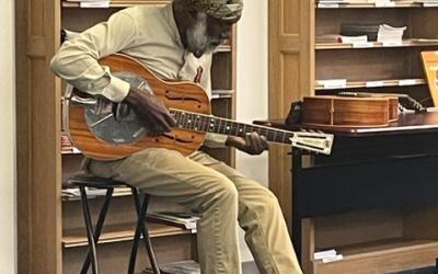 Making Noise in the Library: Corey Harris