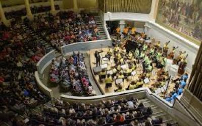 Charlottesville Symphony Youth Concerts in Old Cabell Hall