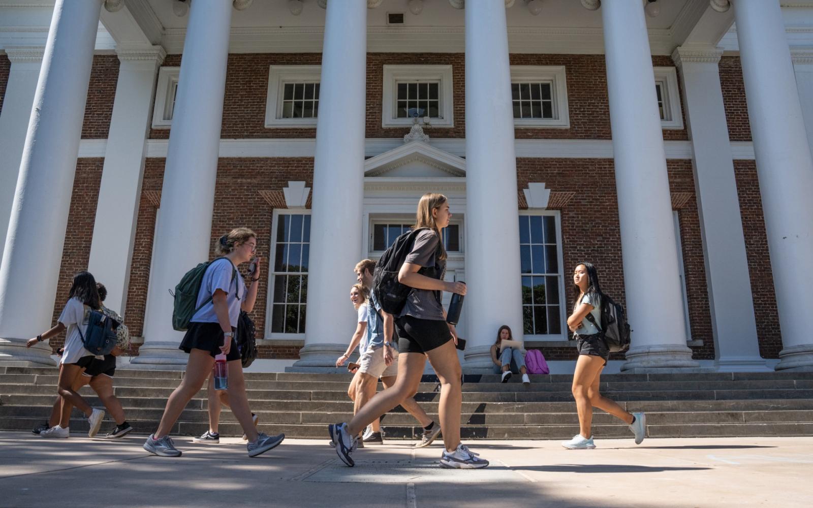 First Day of Classes, Old Cabell Hall, UVA Music