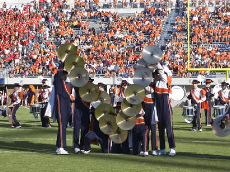 The Cavalier Marching Band