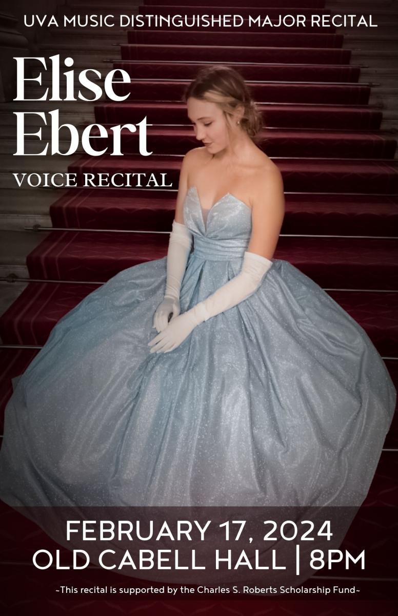 Elise Ebert - Distinguished Major Voice Recital