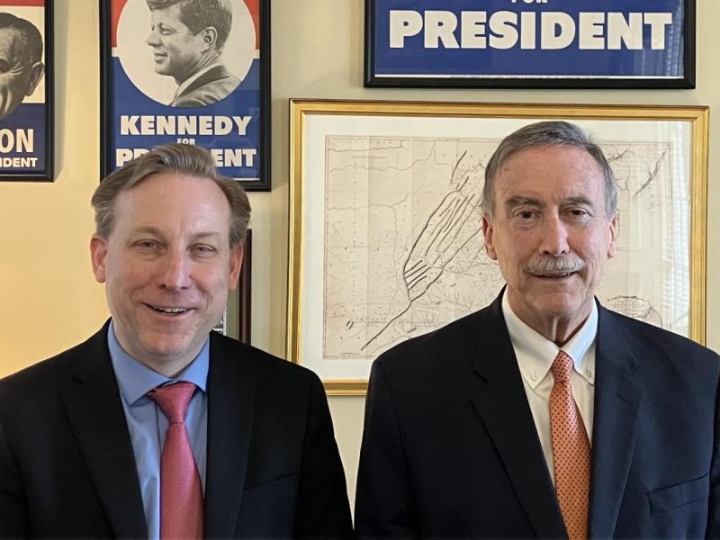 Michael Slon and Larry Sabato
