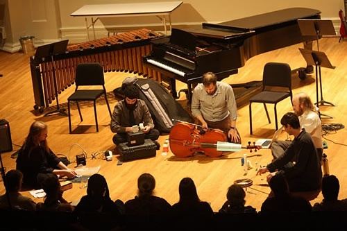 New Music Ensemble photo by Bena Dam