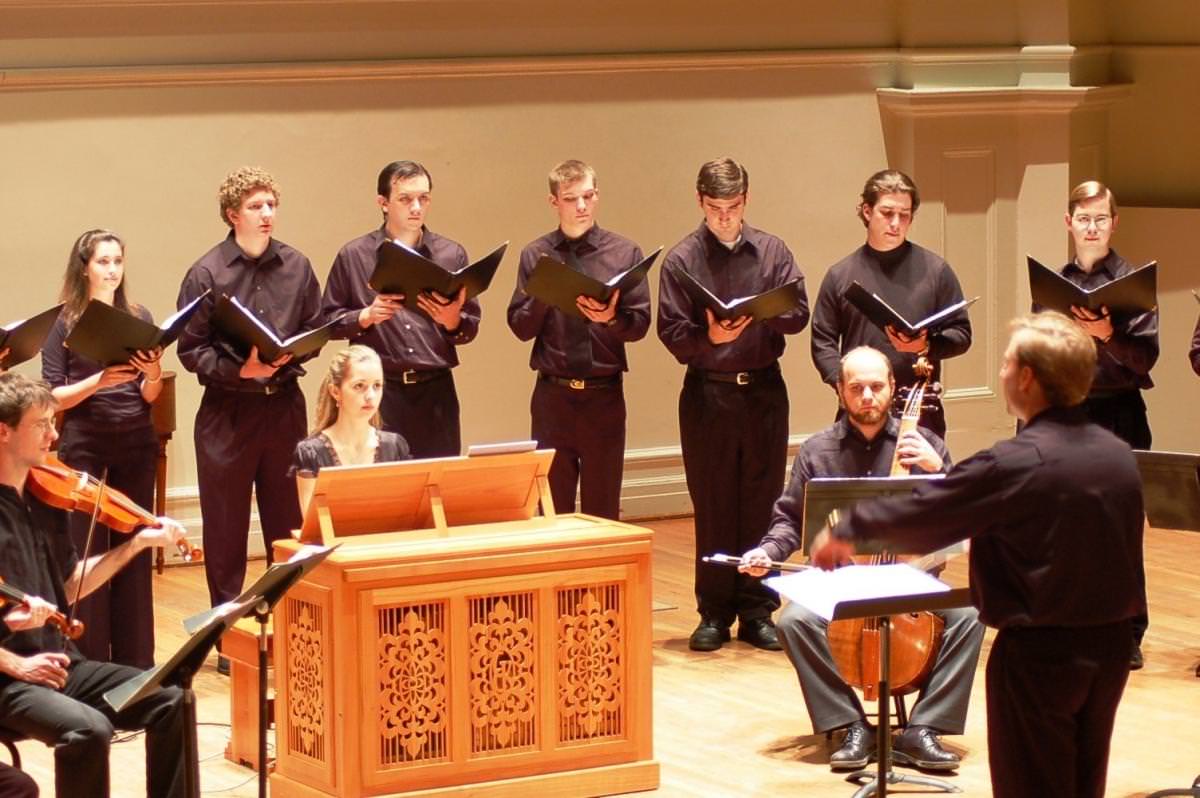 UVA Chamber Singers in Old Cabell Hall