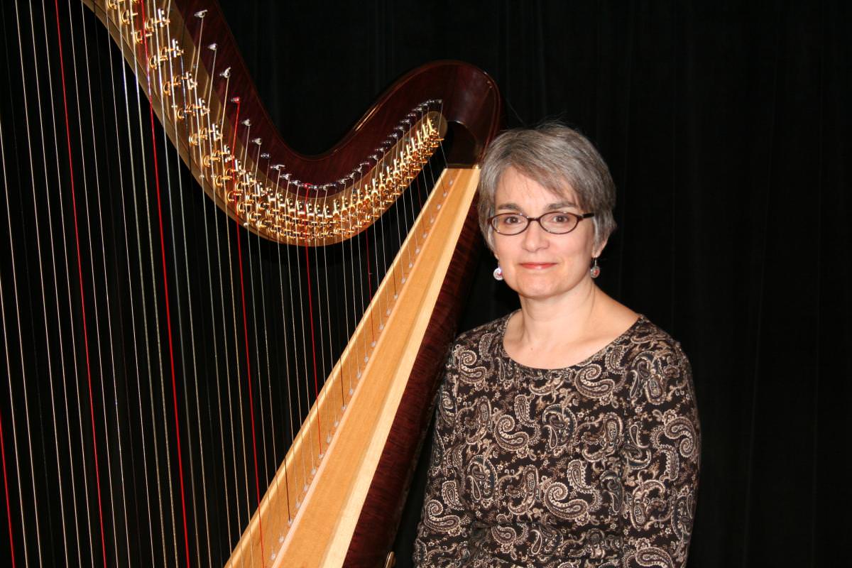 Joan Holland harp (from University of Michigan School of Music website)