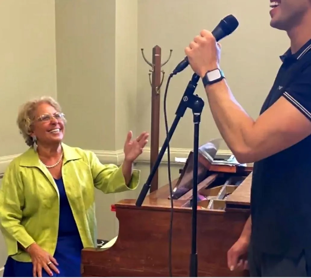 Stephanie Nakasian teaching voice