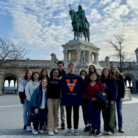 UVA Students in Hungary