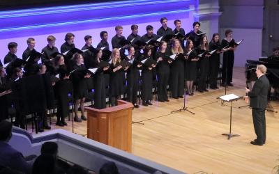 UVA Chamber Singers directed by Michael Slon 2024