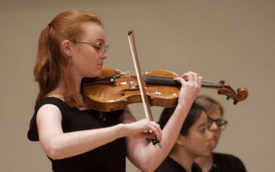 Amelia Bailey playing Violin